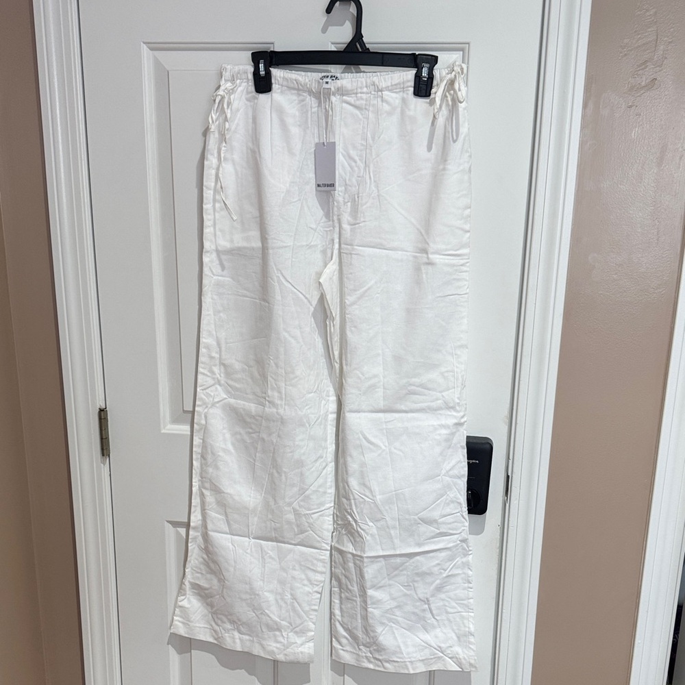 Walter Baker White Wide Leg Pants